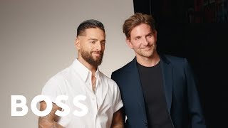 BOSS Recognize BOSS: Maluma and Bradley Cooper 