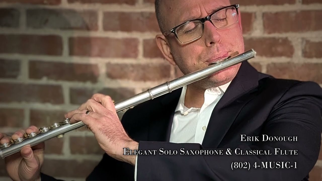 Promotional video thumbnail 2 for Erik Donough - Elegant Saxophone & Classical Flute for Elite Events