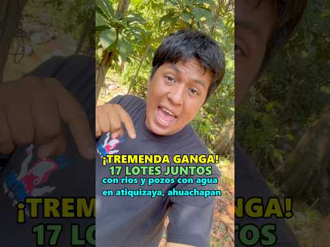 Vendo TERRENO GRANDE con Rios y nacimientos de agua en Atiquizaya, Ahuachapan