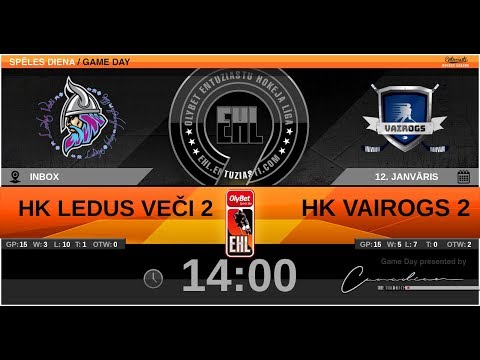 2020 01 12 HK Ledus Veči 2 - HK Vairogs 2