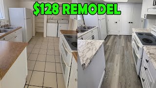 My $129 Kitchen Remodel (Before & After)