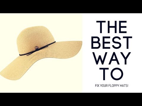 How to Fix Your Floppy Hats (EASY TUTORIAL)