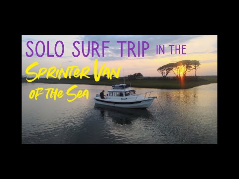 Overnight Boat Trip to Score Empty Waves and Epic Views- Cdory 22 Cruiser