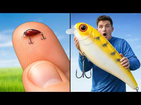 Every Time I Catch a Fish, My Lure Gets BIGGER...