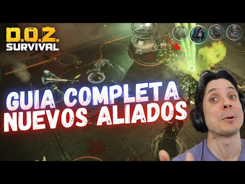 LO MEJOR QUE HE VISTO! GUIA NUEVOS ALIADOS! | DAWN OF ZOMBIES: SURVIVAL| RidoMeyer