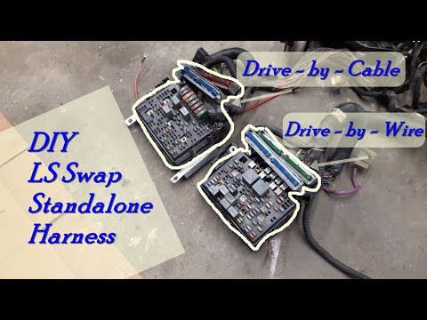 LS Swap Wiring Harness for any vehicle- Basic and Simple Stock Harness - DIY