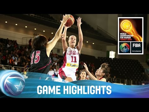 Czech Republic v Japan - Game Highlights - Group A - 2014 FIBA World Championship for Women