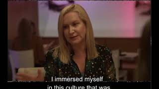 Actress Angela Kinsey speaks Bahasa in the TV show 'Better Things'.