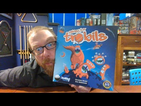 The Board Game Kaptain's review and tutorial for Asking for Trobils 
