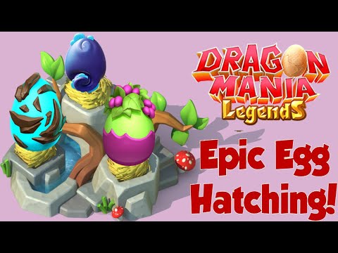 Epic Egg Hatching! - Dragon Mania Legends - Gameplay Part 1725 HD