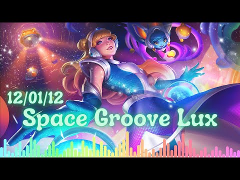 Space Groove Lux VS Malzahar - Full Gameplay MID - League of Legends