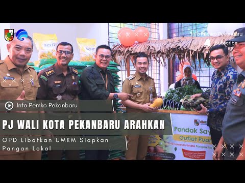 Pj Walikota Pekanbaru Minta OPD Libatkan UMKM Siapkan Pangan Lokal