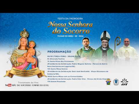 SOLENE CELEBRAÇÃO DA FESTA DE NOSSA SENHORA DO SOCORRO 2026