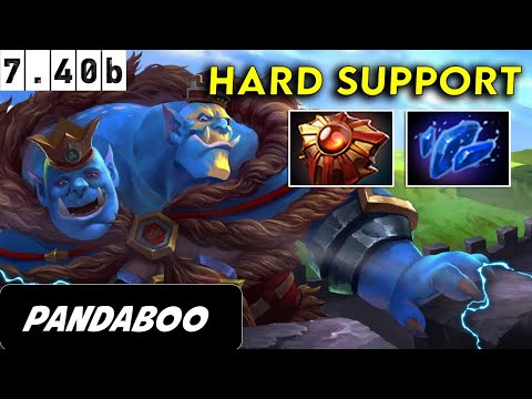 Panda Ogre Magi Hard Support - Dota 2 Patch 7.40b Pro Pub Gameplay