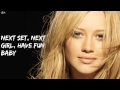 Hilary Duff - Mr. James Dean (with lyrics)