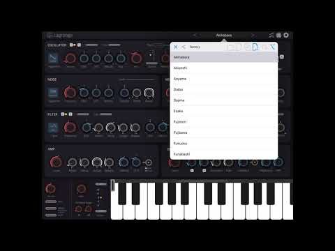 Lagrange Synth: Factory Presets - How does it sound?