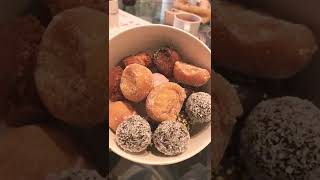 ミスドのドーナツ🍩！！土曜日だし来週の5連勤に向けて爆食！！