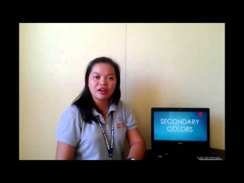 Sign language course in English【Colors】