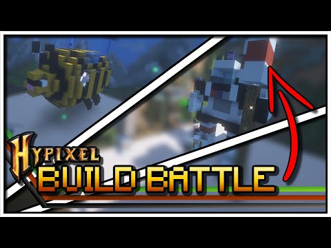 ASTRONAUTS vs BEES | EPIC Hypixel Build Battle!