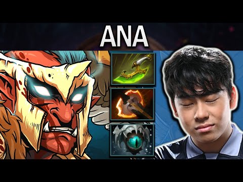 Troll Warlord Dota 2 Gameplay Ana with Battlefury - Skadi