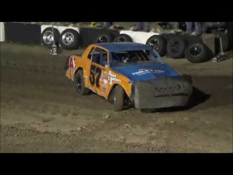 Salina Speedway Budweiser IMCA Hobby Stocks 6/3/16