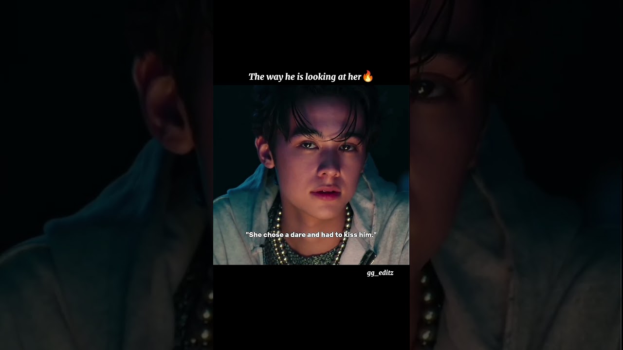 The way he is looking at her🔥♥️||~Name- Taste #thaidrama #love #kiss #dare #gameplay