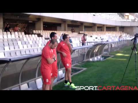 SPORTCARTAGENA-Primer entrenamiento FC Cartagena 2016 17