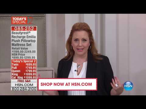 HSN | Beautyrest Mattresses 09.04.2016 - 02 AM
