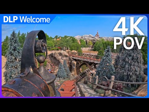 [4K On Ride] Seven Dwarfs Mine Train - Magic Kingdom
