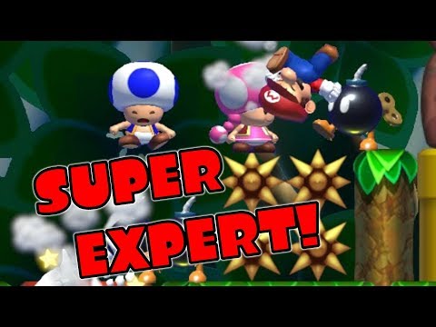 Super Mario Maker 2 🔧 Multiplayer Co-op Online Super Expert