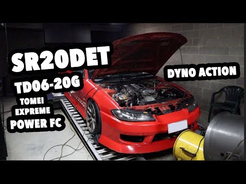 CASEY'S SR20DET TD06 S15 HITS THE DYNO