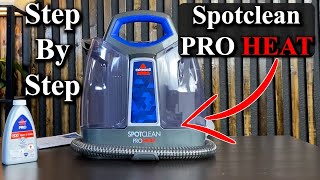 How to Use the Bissell SpotClean ProHeat Portable Carpet Cleaner