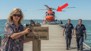 HOA Karen Posted ‘No Trespassing’ on My Dock—Unaware It’s Used as the Coast Guard’s Landing Zone