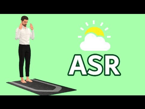 How to pray Asr for men (beginners) - with Subtitle