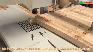 MÁY CƯA LỌNG CNC MŨI ROUTER WOODMASTER Kiểu mũi khoan Lọng đẹp như bào