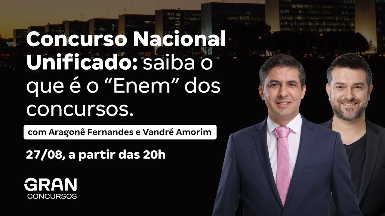Concurso Nacional Unificado (CNU) : saiba o que é o "Enem" dos concursos