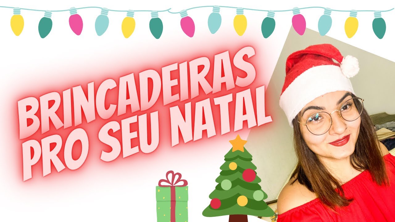 GINCANA DE NATAL| + de 10 brincadeiras pra sua festa de Natal| Eloí Caetano