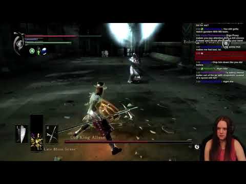 Demon's Souls - Old King Allant Blind run win (STREAM HIGHLIGHT)