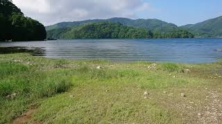 倉本剛 撮影　桧原湖最終日