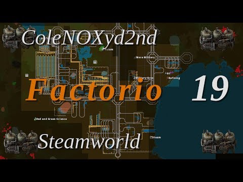 Factorio 15 Steamworld - Episode 19 - Concrete Uranium