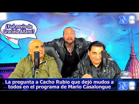 La pregunta a Cacho Rubio que dejó mudos a todos en el programa de Mario Casalongue