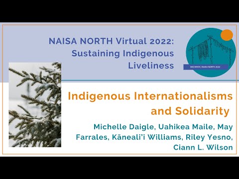 Indigenous Internationalisms and Solidarity | Dechinta NAISA North 2022