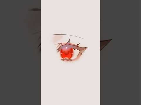 透明感のある目の練習#イラスト #イラストメイキング