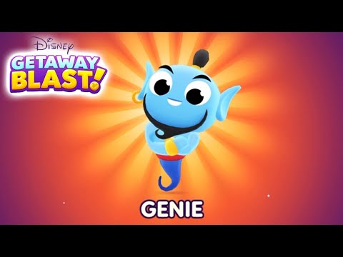 Disney Getaway Blast - New Character Unlocked Genie from Aladdin | Part 9