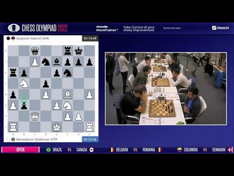 GM Mamedyarov vs GM Sargissian | Round 10 |   0-1