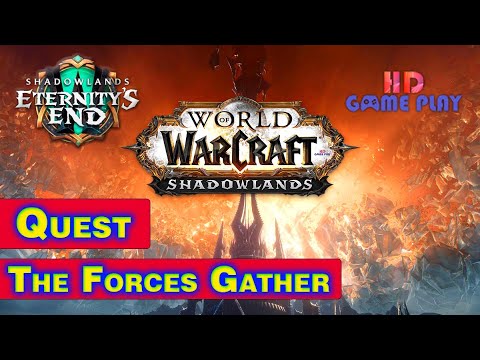World Of Warcraft Shadowlands Quest The Forces Gather - Zereth Mortis