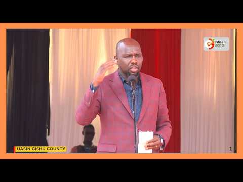 “Nani alikuamabia ni yako?” CS Murkomen on leaders rubbishing President Ruto’s new development plan