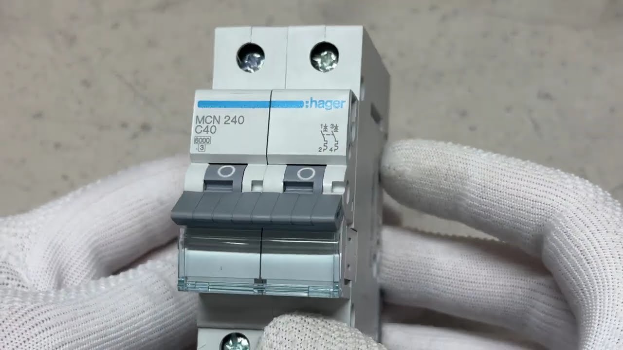 Автоматический выключатель Hager MCN240 С 2p 40А