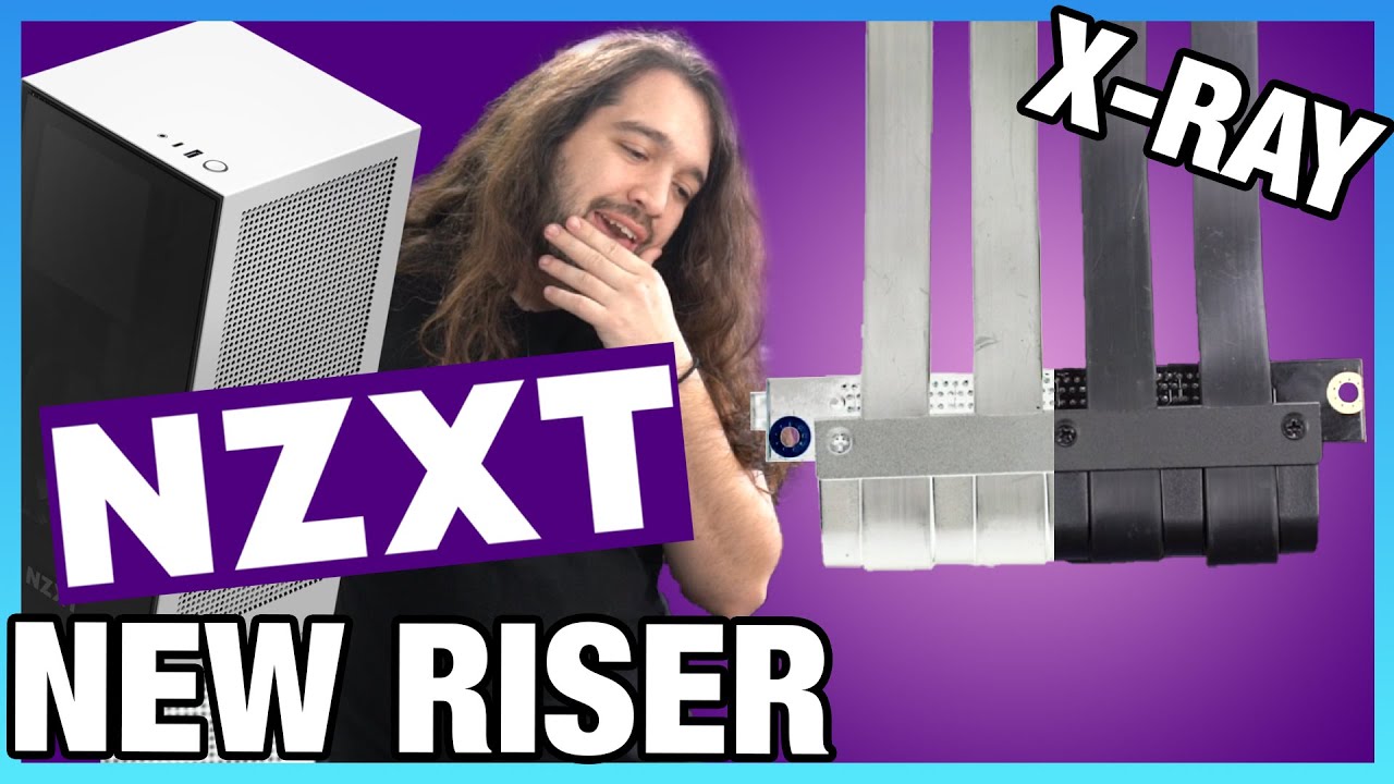 Fire or No Fire: New NZXT H1 Riser X-Ray & Testing (NZXT H1 PCIe Riser Fix)
