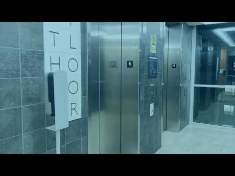 Awesome KONE Ecodisc MRL Traction Elevators at The U of A Honors Village, Tucson, AZ with LR1977